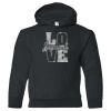 18500B Youth Heavy Blend Hooded Sweatshirt Thumbnail